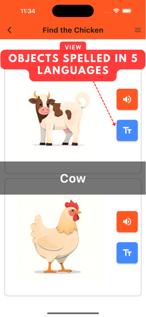 KiddieWords screen 3